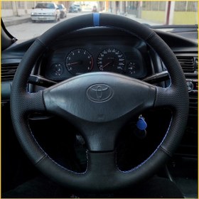Resim Toyota Uyumlu Corolla 1998 Araca Özel Direksiyon Kılıfı 