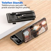 Resim ACL Pw-82 10.000mah Powerbank Beyaz | Çoklu Şarj Kablolu, Hızlı & Taşınabilir Şarj Cihazı 