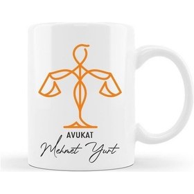 Resim Avukat Kupa Bardak-22 