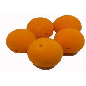 Resim 12 Mm Eva(Yüzen) Sünger Popup Boili Turuncu Yapay Yem ( 15 Adet) 