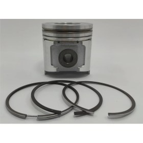 Resim Motokent Piston + Segman Seti ( Std - Çap 106.00 mm ) : Yanmar/4Tnv106 