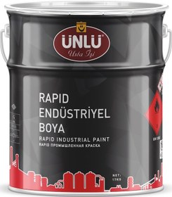 Resim Ünlü Rapid Endüstriyel Boya Metalik Gri 2,2L 