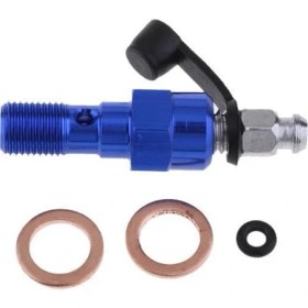 Resim 3xuniversal M10 Tek Banjo Bolt Iplik Bleeden Meme Izgayıcıları 1.0mm Mavi 3 Pcs 