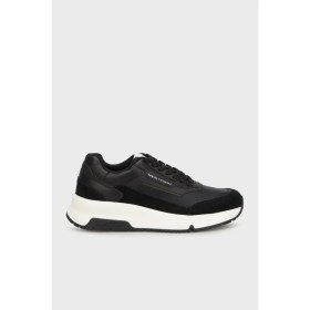 Resim Armani Exchange Logolu Süet Detaylı Kalın Taban Sneaker Ayakkabı Erkek Ayakkabı XM001718 AF17544 UC001 