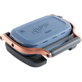 Resim Aksu Vintage Çiftli Waffle Makinesi Mavi T62W 