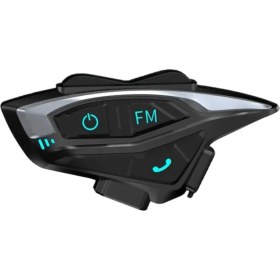 Resim Fimtech 2 Kişilik Motosiklet Kask Interkom Bluetooth Intercom Kulaklık Seti FIM02 