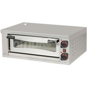 Resim Elektrikli Pizza Fırını 4xø35 Cm Kapasiteli 1 Katlı 72x72 Manuel 