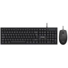 Resim Imk-376t Kablolu Türkçe Q Klavye Mouse Seti 105 Tuş Ergonomik Tasarım Usb 2.0 10 Milyon Tuş Ömrü 