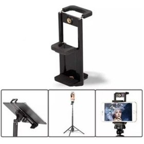 Resim Tablet Ve Telefon Tutucu Tripod Başlığı 2In1 Tutucu Başlık M-05 