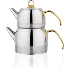 Resim Schafer Ada Çaydanlık Tkm.o.boy -4 Prç.-gold 