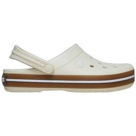 Resim Crocs 212756-2md Crocband Gum Clog Unisex Sandalet Beyaz 
