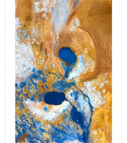 Resim Hava Su Toprak N1 - Art Print - Photo Luster / 30x40 cm 