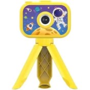 Resim Çocuklara Özel Ayaklı Mini Fotoğraf Makinesi Dijital LCD Ekran 