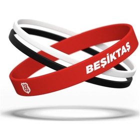 Resim Beşiktaş Orijinal Lisanslı Nostalji Beyaz Bjk Çocuk Forma + Bileklik Set Hediyelik Ahşap Kutulu Beyaz - Kırmızı - Sarı 