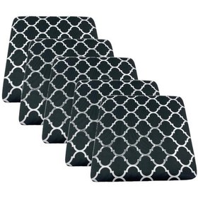 Resim Knsz sırt minderi 5 li mazlum viona kumaş cırtlı tel sandalyesi sırtı için 