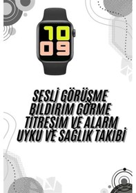 Resim Yeni Nesil En Çok Tercih Edilen Akıllı Saat Müzik Dinleme Tema Değiştirme Çağrı Cevaplama 
