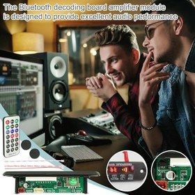 Resim MP3 kod çözme kartı, ses amplifikatör modülü,MP3 Müzik Çalar Programlanabilir Kombinasyon - Dijital tüp ekranı için programlanabilir ses modülü ses grubu devre çipi 