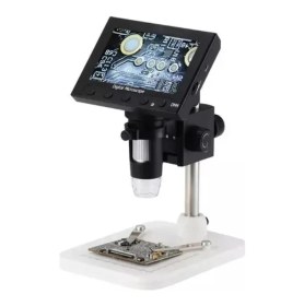Resim Epilons - 1000X 2.0mp USB Dijital Elektronik Mikroskop 8 LCD Ekran VGA Büyüteç Dm4-S 