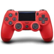 Resim Didadodo Ps4 İçin Çift Titreşimli Kablolu Oyun Kumandası - Güçlü Tutuş Ve Dayanıklı Yapı Kırmızı 