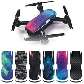 Resim Dji Spark Pvc Koruyucu Dekoratif Çıkartma Su Geçirmez 6 Takım 