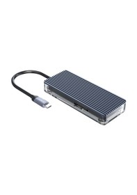 Resim Orico 6 Portlu USB 3.0 HDMI 4K 30Hz TF/SD Kart Okuyucu Çoklayıcı HUB Gri 