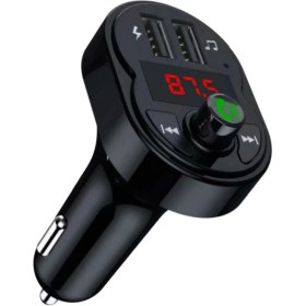Resim Concord C-615 Bluetooth Görüşme ve Müzik Dinleme Ekranlı Fm Transmitter Çift USB Şarj Usb/tf 