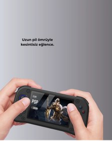 Resim shopwave 4.3” HD Ekranlı El Konsolu 64GB Hafıza Kartı ve 10000 Yüklü Oyun 