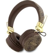 Resim Guess Kulak Üstü Bluetooth Kulaklık Guess Lisanslı Pu Deri Ayarlanabilir Tasarım Siyah GUBH704GENK 