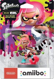 Resim Nintendo Amiibo New Inkling Girl Neon Pink 