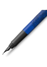 Resim Faber Castell Writink Print Dolma Kalem Mavi B Uç Mavi 