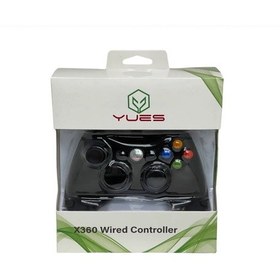 Resim Xbox 360 Gamepad Oyun Kolu Kablolu Joystick 