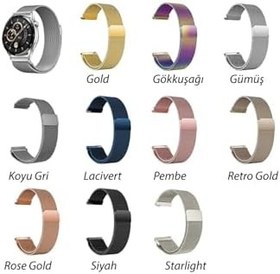 Resim Huawei Watch GT2 Pro 46mm Uyumlu Kordon, rmdkrdmhsrmilan421hwgt2pro46mm 