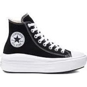 Resim Converse Ctas Move Hi Kadın Günlük Ayakkabı 568497C Siyah-Siyah-36 