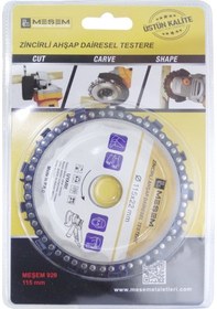Resim Meşem 929 Ahşap Oyma ve Kesme Diski 115Mm 