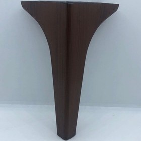 Resim Karakoçaksesuar Plastik,19x10x10 Cm Ceviz Koltuk,Ünite,Berjer Ayağı (4 Adet ) 