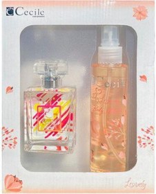 Resim Cecile Lovely Kadın Parfüm EDT 55 ML + Body Mist 150 ML 