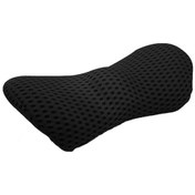 Resim Rogfer Araç Malzemeleri Bel Desteği Hafızalı Köpük Araba Sırtlık Bel Yastığı Koltuk Minderi Bel Yastığı, Renk: 4d Izgara Siyah Diğer 