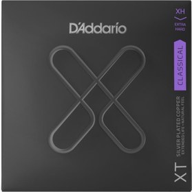 Resim D'Addario XTC44 XT Silver Plated Copper Klasik Gitar Tel Seti | Extra Hard Tension, Kompozit Çekirdek, Gümüş Kaplama Baslar ve Uzatılmış Performans Ömrü 