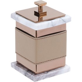 Resim Setüstü Lucca Pamukluk 4240 - PVD Rose Doğal Taş Leylak Metal Suni Deri 