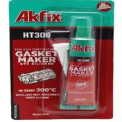 Resim Akfix Ht300 Sa215 Sıvı Conta 50 gr Kırmızı 