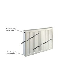 Resim Panel Radyatör ve Havlupan Tapa 1/2 ’’ Nikelajlı Körtapa Metalik Gri 