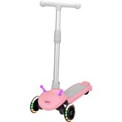 Resim Snopy Omi Series ABK1 Pembe 6km/h 100w LG Bataryalı Taşınabilir Elektrikli Çocuk Scooter Snopy