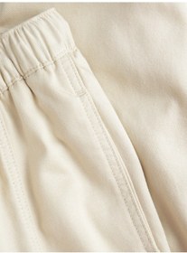 Resim Jack & Jones Kadın Beli Lastikli Pantolon - Emily - 12257552 Fog Çok Renkli 