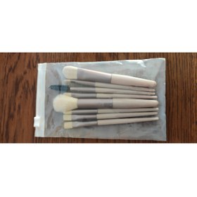 Resim restinal Lüks Yumuşak Kabarık Makyaj Fırça Seti - Tüm Cilt Tipleri 8 parça fırça seti mini makyaj seyahat 