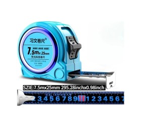 Resim Willowhaven Bluelıght 7.5m X 25mm Hassas Cetvel Yapı Terzi El İşi İçin Dayanıklı Şerit Metre 