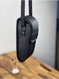 Resim Yiki Leather Pidion Mt360e Uyumlu Askılı Deri Yazarkasa Pos Cihazı Çantası Birebir Kalıp 