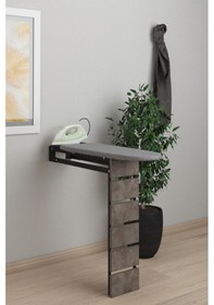 Resim Papatya Katlanabilir Duvara Monte Ütü Masası 