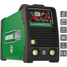 Resim Askaynak Inverter 205 - TIG/PULSE Kaynak Makinesi 