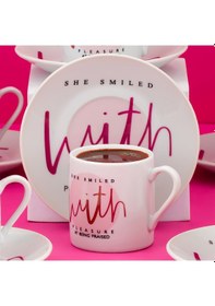 Resim Porsima 10 Porselen 12 Parça Türk Kahve Fincan Takımı 90ml 