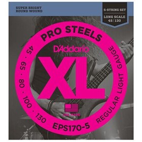Resim D'Addario EPS170-5 Bas Gitar Tel Seti 
